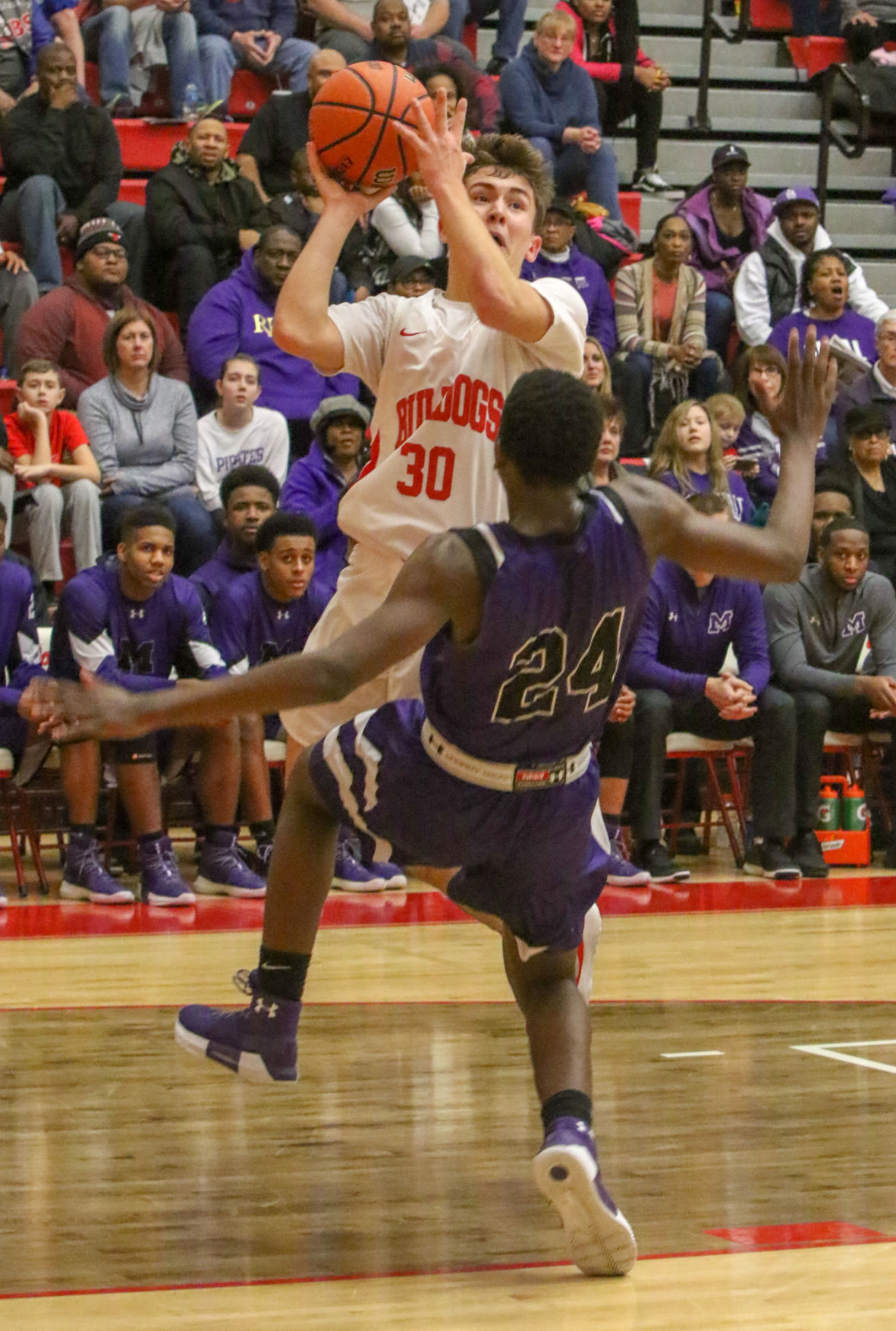 Merrillville at Crown Point boys basketball